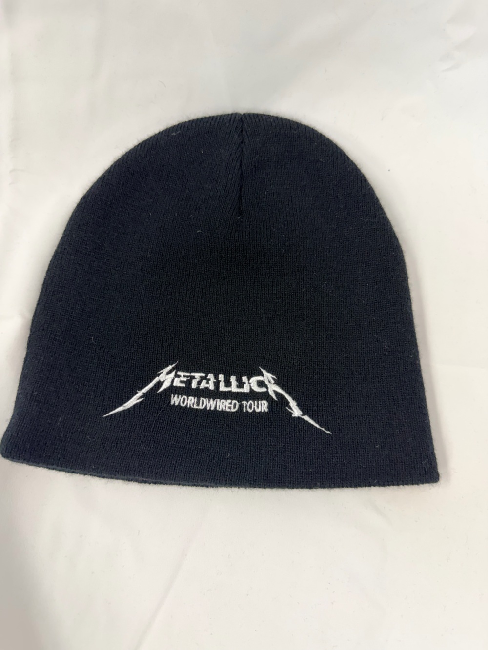 Metallica ‘WorldWired Tour' Black Knit Beanie - Men's Hat